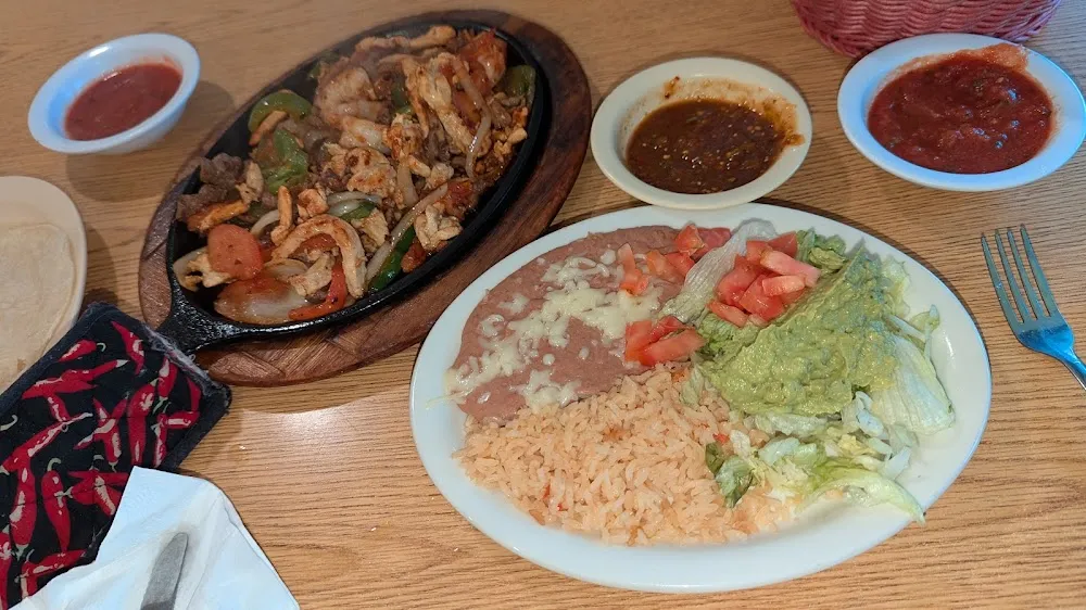 Beef or Chicken Fajitas