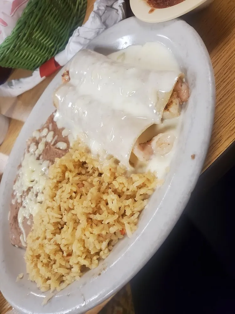 Shrimp Enchiladas